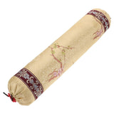 Golden Chinese Style Home Cushion with Buckwheat Filling for Comfortable Relaxation on Sofa or Bed V1192-AZ-W-34234