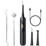 Electric Ultrasonic Dental Tartar Plaque Calculus Tooth Remover Set Kits Cleaner with LED Screen V255-TEETHCLEANER_LED