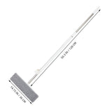 Microfiber Flat Mop with 2 Reusable Pads, 50 Inch Adjustable Self Wringing V1366-AZ2-W-21009