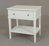 Kioloa Bedside Table w 1 Drawer 70cm V637-48178