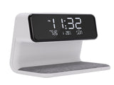3 in 1 Wireless Charging Digital Alarm Clock with Night Light 15W Fast Wireless Charger Date V1294-YM0901-3119250088611