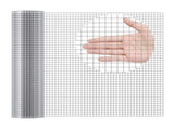 Hardware Cloth, 12.7mm 610mm7.62m 19 Gauge, Hot Dipped Galvanized Wire Mesh Roll, Chicken Wire V952-DXGSWL24IN25CF4GSV0