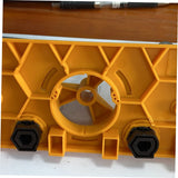 Circle Hole Saw Adjustable Drill Bit Woodworking Mounting Hinge Drilling Jig Guide DIY Door Hole V1192-AZ-W-13974