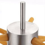Chicken Plucker Drill Attachment Stainless Steel 18-Fingers Removal Machine V1370-AZ4-07617