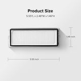 2 Pack Washable Filter for MaxV, S, Plus, Pro, Curv, Curv S5X, V1258-DP02-WO-665