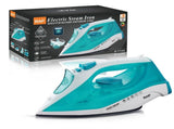 2200W Handheld Electric Steam Iron with Ceramic Soleplate, Continuous Steam and Vertical Ironing for V1341-ZY-7ENTP8F2-BLACK