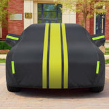 X-Large Hatchback Car Cover Waterproof All-Weather Breathable & Windproof Full Car Cover for Snow, V1107-CS-JNWZTBFS32