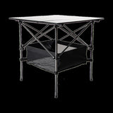 Folding Collapsible Camping Table Caravan RV Heavy Duty Steel & Aluminium V63-827721