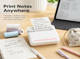 Portable Thermal Bluetooth Printer for Android and iOS, Inkless Photo and Label Printing with V1370-AZ4-19827