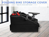 Folding Bike Storage Box,Folding Bike Storage Box Car Trunk Organizer Foldable Bicycle Storage V1366-AZ2-W-04528