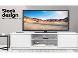 Artiss TV Cabinet Entertainment Unit 120cm White Anita FURNI-C-GBTV-120-WHITE
