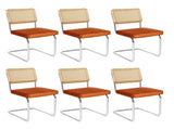 Levede 6xRattan Chair Dining Chairs CH1108-2-BRX3