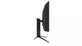 QMAX 27" Gaming Monitor Curved QHD 165Hz 2560*1440p 1ms with Build in Speakers Height Adjustable V958-27LK900HDM