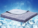 Sky Blue Blanket - 150x200cm Soft Warm Throw for Beds, Sofas & Living Spaces V1192-D32