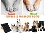 Large Dog Scratch Board with Dog Treat Drawer, Dog Scratch Pad for Nails & Replace Sandpapers V1370-AZ4-03807