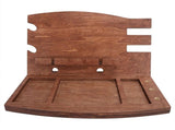 Wood Phone Docking Station Desk Storage Bracket Key Holder Wallet Stand Watch Organizer for Man V1294-YM0901-3116210048711