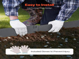 Steel Landscape, 5 Packs 990 x 181 mm Rust-Resistant Metal Landscape, Bendable Garden V952-DXGJSPZ5PCS3VX1HEV0