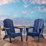 Adirondack Chair Plastic, Set of 2 All-Weather Portable Folding Fire Pit Chair, Outdoor Adirondack V952-SLADLDKYLSKZ3IJ8KV0