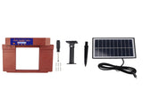 Automatic Chicken Door with Timer Solar Battery Powered LED Display Double Doors Electric Chicken V1294-YM0901-3111240005313