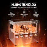 10L Ultrasonic Cleaner Cleaning Machine with Basket Heater and Timer 240W V952-HGKCSBQXJ10LMJDLBV3