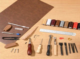 Leather Working Tools Kit, 38 PCS Leather Craft Tools with Portable Canvas Storage Bag, Engraving V952-PGGJTZFBGJB3WJWNHV0