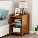 Bamboo Bedside Table Nightstand Storage Bedroom Sofa Side Stand V63-838161