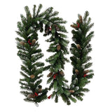 Christabelle 2.7m Christmas Garland with Pine Cones & Berries Pine Tree Decoration Ornament 112_BHZG9