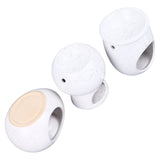 3Pcs Ceramic Tealight Candle Holder Oil Burner Wax Melt Oil Burner for Home Bedroom Decor Christmas V1294-YM0710-3115230111811