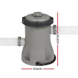 Bestway Pool Pump Cartridge Filter 330GPH 1249L/H Flowclear Filters Cleaner BW-FIL-PUMP-58381