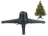 Christmas Tree Stand Electric 360 Degree Rotating Base Tree Support Shelf Decorations for Home50CM V1294-YM0901-3117200161212