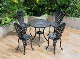Remy Aluminium 5 Piece Setting V231-CAS-080-5 BLACK