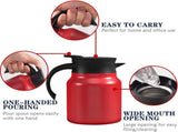 Vacuum Insulated Stainless Steel Tea Pot With Infuser Filter And Temperature Display Lid For Home V1237-ZY-807-295