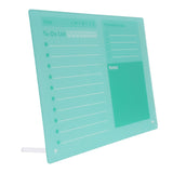 Dry Erase Planner Board Acrylic Desktop Calendar To Do List Schedule Board with Stand for Office V1294-YM0901-3117250051612