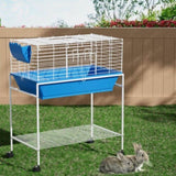 i.Pet Rabbit Cage 88cm Indoor Guinea Pig PET-RAB-CAGE-H97