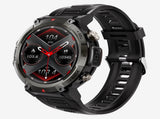 Black Outdoor Smartwatch with 1.45-Inch HD Round Screen and Flashlight V888-ELOSUNG28596