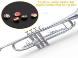 5Pcs Trumpet Button Buttons Musical Instrument Tool Buttons Instrument Accessory Trumpet V1369-AZ3-W-14125