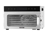 Food Dehydrator Machine, 6 Stainless Steel Trays, 400W Electric Food Dryer with Adjustable V952-SGHGJ400W6G01Z5W8V3