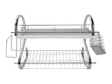 Dish Rack 2 Tier Bowl Dish Drainer Neat Organization Rust Prevention Kitchen Drying Rack Cutting V1294-YM0706-3118230219712