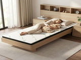 Giselle Folding Mattress 5cm Single Foldable Foam Bamboo Portable Camping Guest Bed Mat FOAM-MFM-TRIO-BAM-5