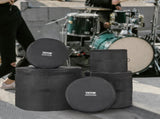 5-Piece Drum Bag Set, 1680D Oxford Fabric, Padded Drum Bags and Cases with 4.92 ft Detachable V952-GSNB1680DNJB9TCZYV0