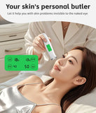 Professional Skin Moisture Tester, Digital Facial Oil Detector, High Precision Skin Hydration V1107-110-30208