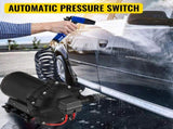 RV Water Pump 5.3 GPM 5.5 Gallons Per Minute 12V Water Pump Automatic 70 PSI Diaphragm Pump with 25 V952-12VDCSFWP1-JBCXB1V0