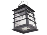 2Pcs Solar Hanging Lantern Candle Design LED Solar Outdoor Light Decor for Pathway Yard Lawn V1294-YM0703-3119230048011