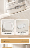 children's toilet, multifunctional potty, kids bathroom accessory, toilet training aid, Zibang V1106-113-06087-GRY-HARDSEATCUSHION