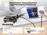 Airbrush Kit, 1/6 HP, Air Brush Kit with Air Compressor, Dual-Action Professional Airbrushes with V952-JCBTZ2G3AGWQ5IX0E001V3