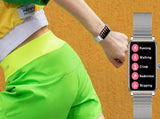 Smart Watch Women Fitness Tracker Sport Bracelet for Android iOS Phones-Silver V1263-JX-7697-2