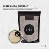 Orku 1Kg Fossil Shell Flour - Livestock Garden Pet Diatomaceous Earth V238-SUPDZ-39617421508688