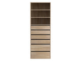 Artiss 6 Chest of Drawers Tallboy Cabinet Pine FURNI-N-CDR-6D3S-WD-AB