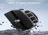 Motorcycle Top Case, Universal Durable PP Material Motorbike Tail Box with Reflective Panel, 48L V952-MTCSLDXHS48LY0GRXV0