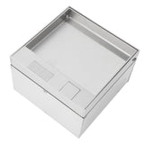 Recessed Flat Hidden Socket Kit Professional American Style Stainless Steel Waterproof Floor V1294-YM0901-3114240047411